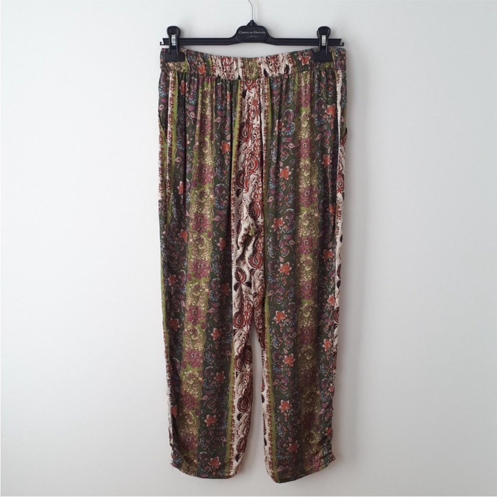 Zara Multicolor Patterned Pants - Picture 3 of 6